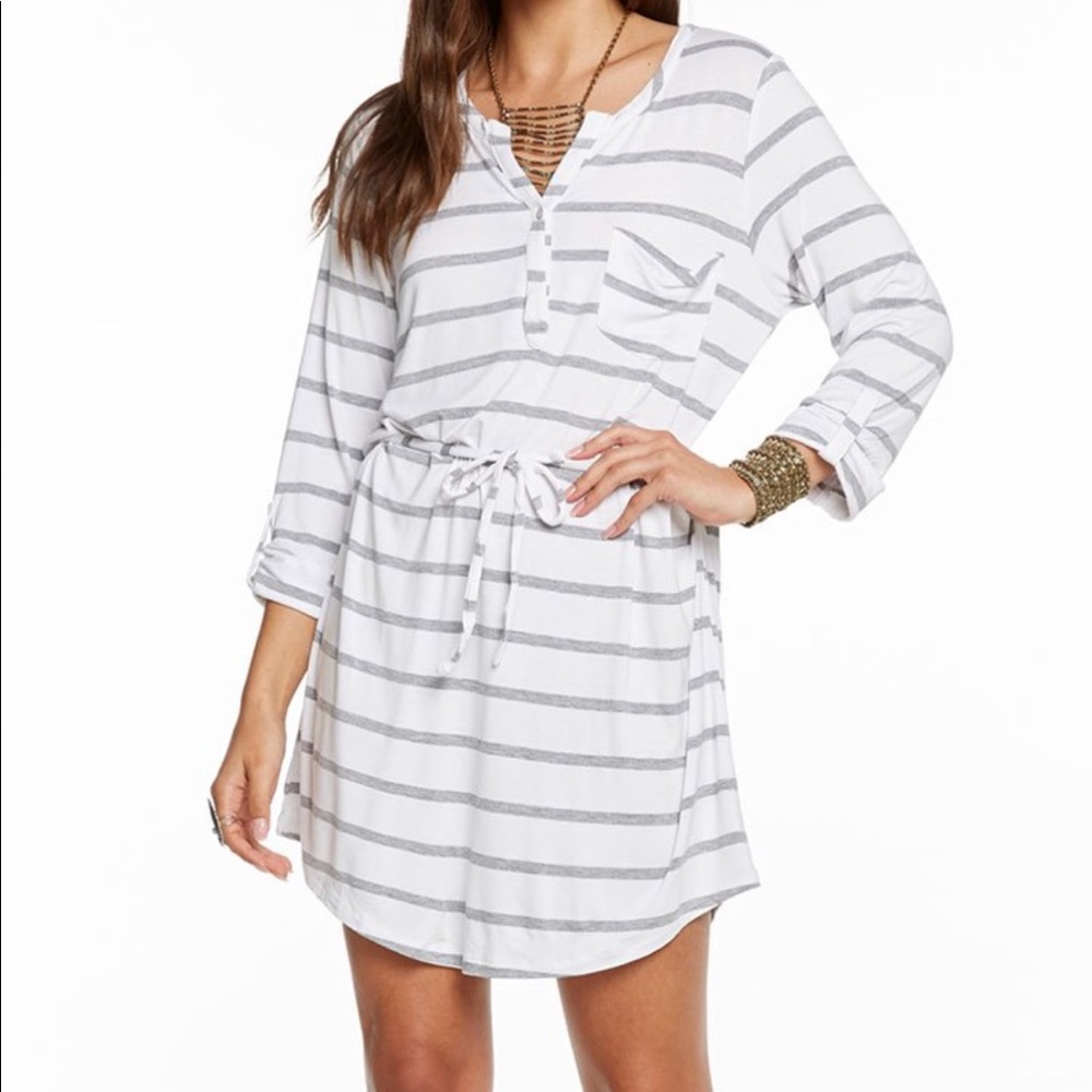 Cool Jersey shirttail dress by chaser